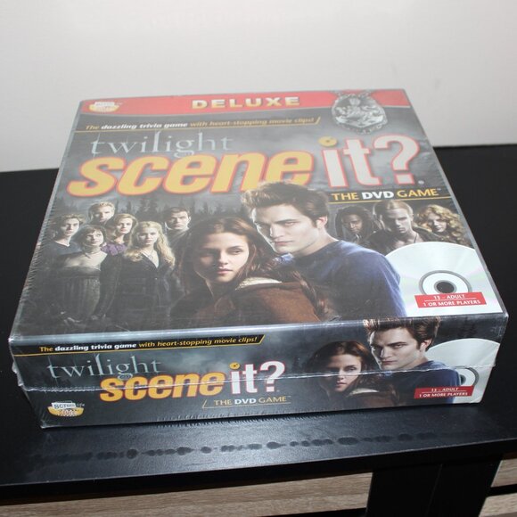 3/$55❤️new sealed Deluxe TWILIGHT Scene It? The DVD Game 2009 Screenlife USA - Picture 2 of 6